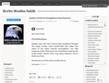 Tablet Screenshot of beritamuslim.wordpress.com