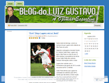 Tablet Screenshot of blogdoluizgustavo.wordpress.com