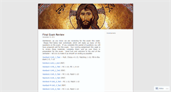 Desktop Screenshot of ccsacredscripture.wordpress.com