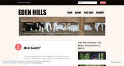 Desktop Screenshot of edenhills.wordpress.com