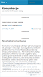 Mobile Screenshot of fakultetzamedijeikomunikacije15508.wordpress.com