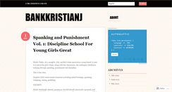 Desktop Screenshot of bankkristianj.wordpress.com