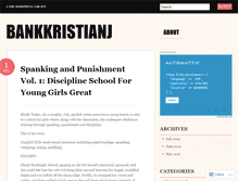 Tablet Screenshot of bankkristianj.wordpress.com