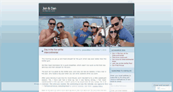 Desktop Screenshot of jenanddan.wordpress.com