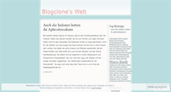 Desktop Screenshot of blogclone.wordpress.com