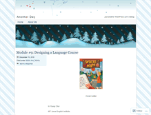 Tablet Screenshot of anotherday823.wordpress.com