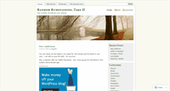 Desktop Screenshot of bigmelt.wordpress.com