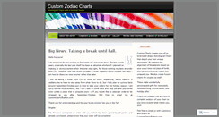 Desktop Screenshot of customcharts.wordpress.com