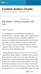 Mobile Screenshot of customcharts.wordpress.com