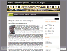 Tablet Screenshot of fksbogor.wordpress.com