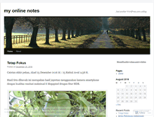 Tablet Screenshot of prasetyomuchlas.wordpress.com