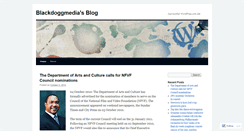 Desktop Screenshot of blackdoggmedia.wordpress.com