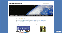 Desktop Screenshot of castmemauritius.wordpress.com