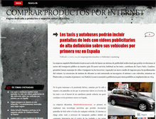 Tablet Screenshot of comprarproductosporinternet.wordpress.com