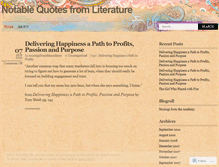 Tablet Screenshot of literaryquotes.wordpress.com