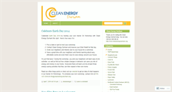 Desktop Screenshot of cleanenergydurham.wordpress.com