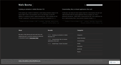 Desktop Screenshot of nielsbosma.wordpress.com