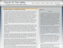 Tablet Screenshot of churchinthevalley.wordpress.com