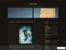 Tablet Screenshot of kelvinler.wordpress.com