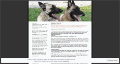 Desktop Screenshot of k9management.wordpress.com