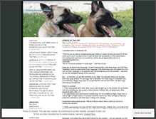 Tablet Screenshot of k9management.wordpress.com