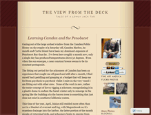 Tablet Screenshot of bholderman.wordpress.com