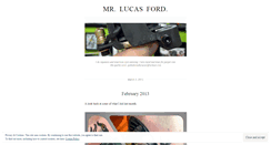 Desktop Screenshot of lucasfordtattoo.wordpress.com