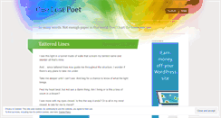 Desktop Screenshot of onelostpoet.wordpress.com