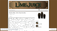 Desktop Screenshot of limejuiceboys.wordpress.com
