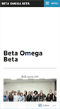 Mobile Screenshot of betaomegabeta.wordpress.com