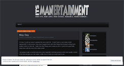 Desktop Screenshot of manertainment.wordpress.com