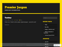 Tablet Screenshot of premierjargon.wordpress.com
