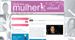 Desktop Screenshot of cadernomulheratual.wordpress.com