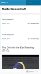 Mobile Screenshot of martawesselhoff.wordpress.com