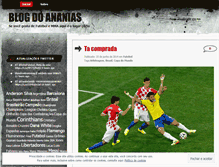 Tablet Screenshot of blogdoananias.wordpress.com