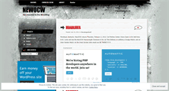 Desktop Screenshot of newocw.wordpress.com