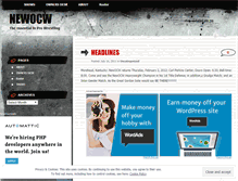 Tablet Screenshot of newocw.wordpress.com