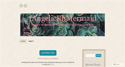 Desktop Screenshot of 1angelicmermaid.wordpress.com