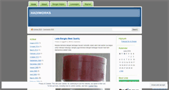 Desktop Screenshot of hadiworks.wordpress.com