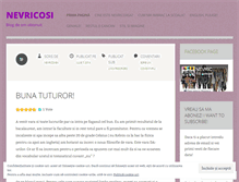 Tablet Screenshot of nevricosi.wordpress.com