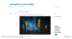 Desktop Screenshot of overgadenovenvandet.wordpress.com