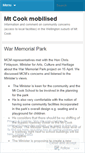 Mobile Screenshot of mtcook.wordpress.com