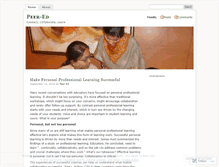 Tablet Screenshot of peercoach.wordpress.com