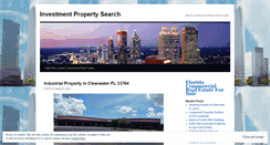 Desktop Screenshot of investmentpropertysearch.wordpress.com