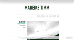 Desktop Screenshot of mareiketimm.wordpress.com