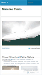 Mobile Screenshot of mareiketimm.wordpress.com