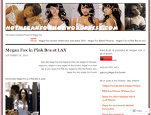 Tablet Screenshot of hotmeganfoxhot.wordpress.com