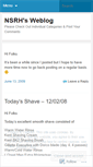 Mobile Screenshot of nsrh.wordpress.com