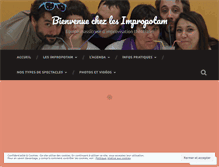 Tablet Screenshot of impropotams.wordpress.com