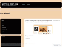 Tablet Screenshot of jenniebeanbag.wordpress.com